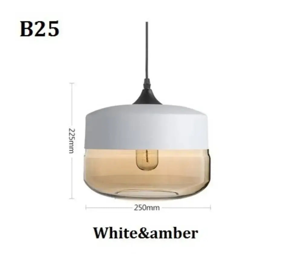 Modern black glass pendant light set dining room smoked shades
