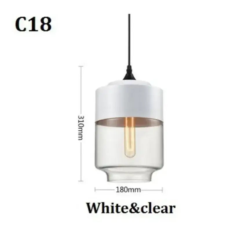 Modern black glass pendant light set dining room smoked shades