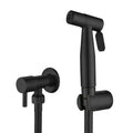 Modern black & gold bidet sprayer set bathroom handheld faucet