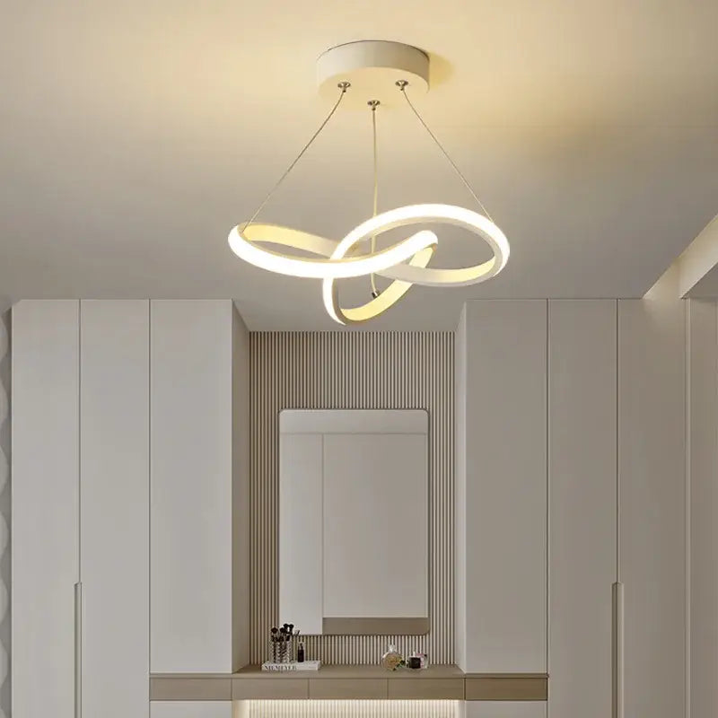 Modern black & gold decorbites contemporary chandelier dining room