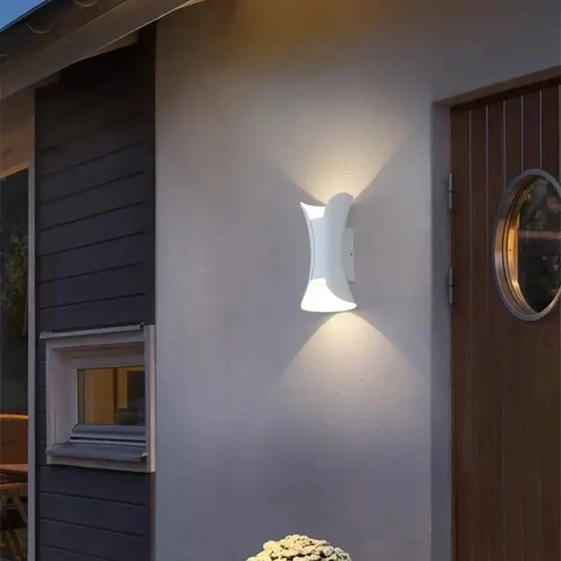 Modern black & gold decorbites led waterproof wall lamp living room