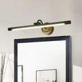 Modern black & gold wall light fixture bedroom dressing table