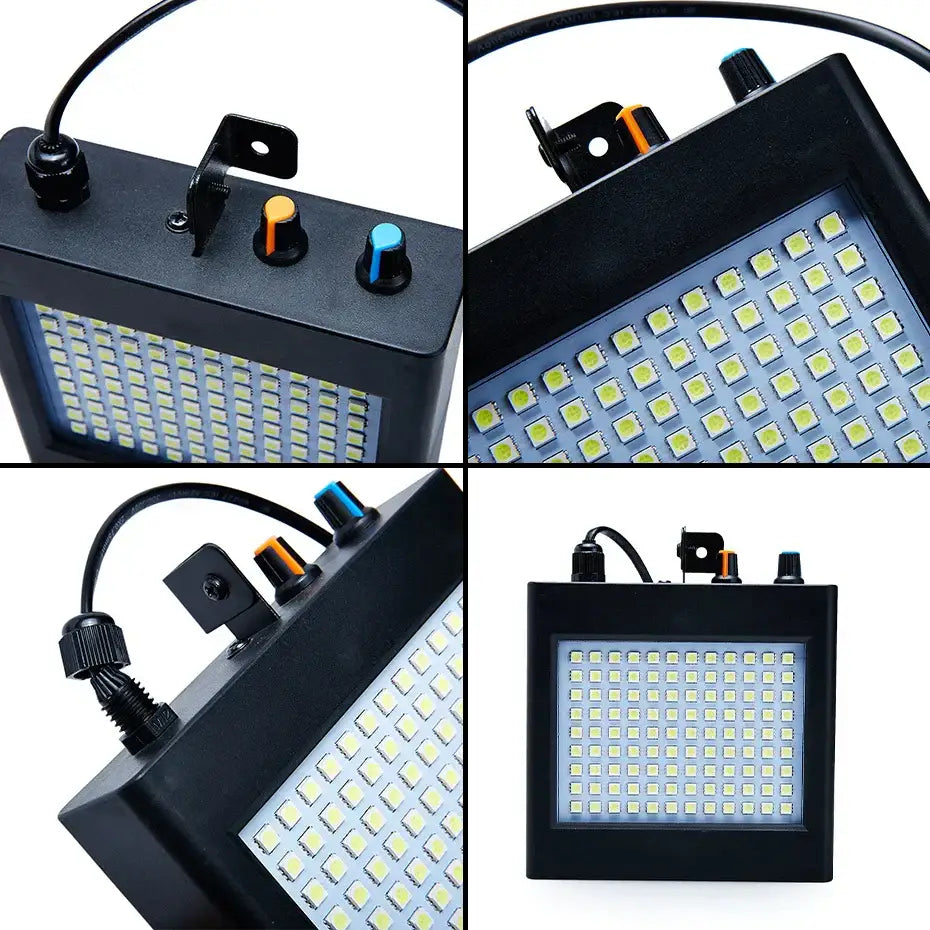 Modern black led rgb white strobe stage lighting party room panel