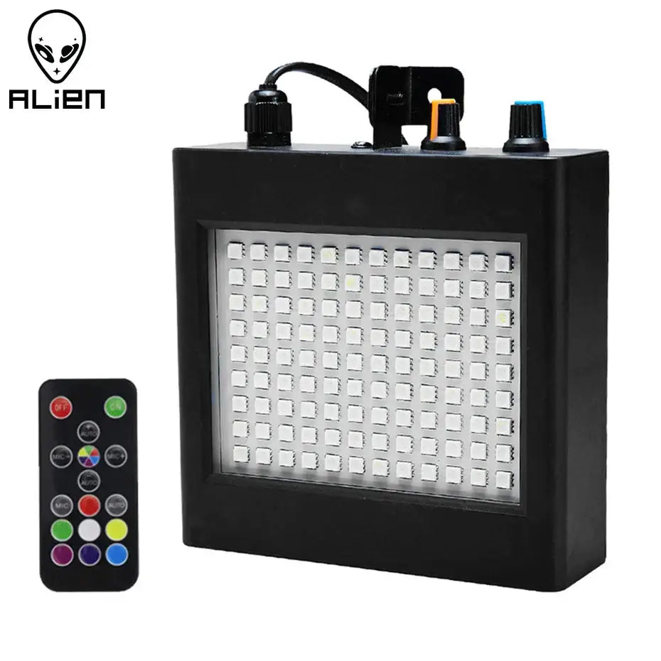 Modern black led rgb white strobe stage lighting party room panel