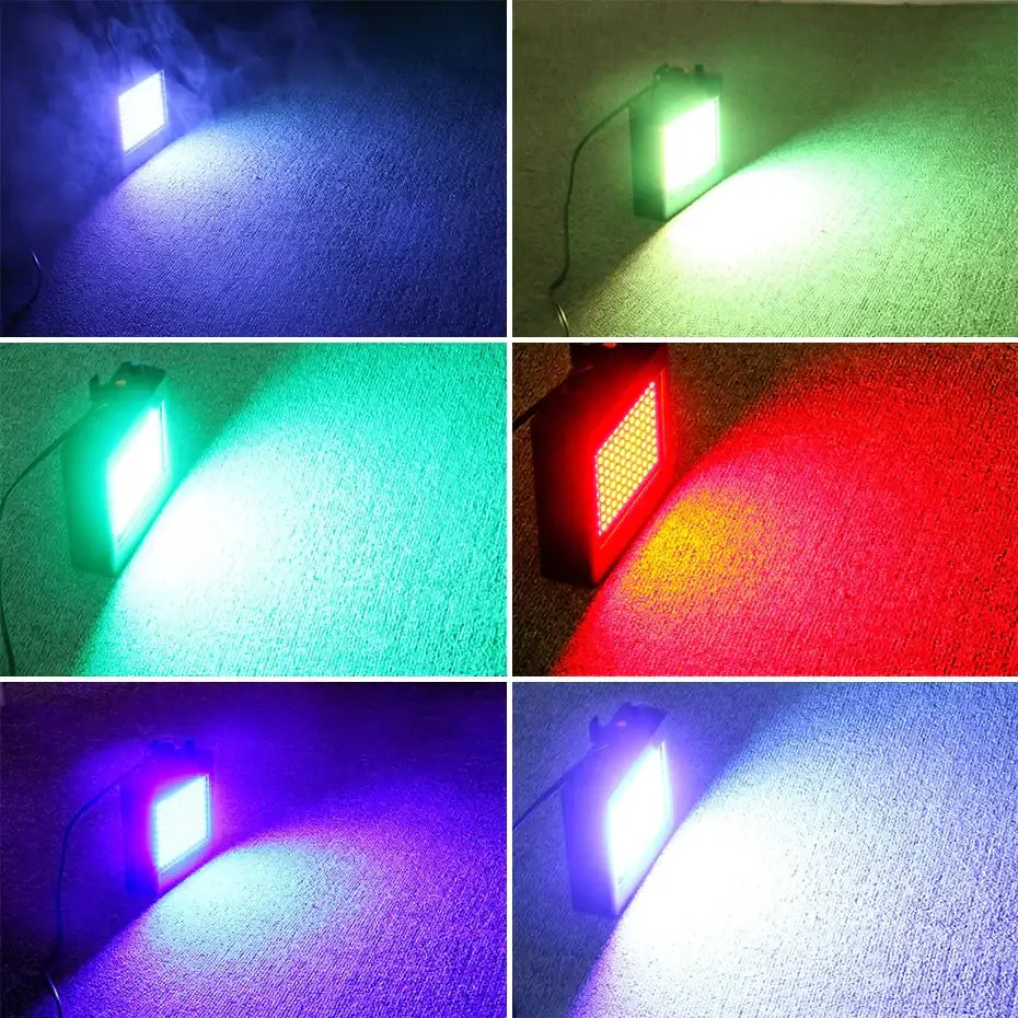 Modern black led rgb white strobe stage lighting party room panel