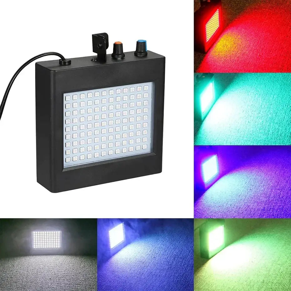 Modern black led rgb white strobe stage lighting party room panel