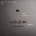 Modern black led spot chandelier living room hanging lamp