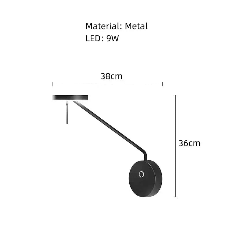 Modern black metal led chandelier living room spherical light
