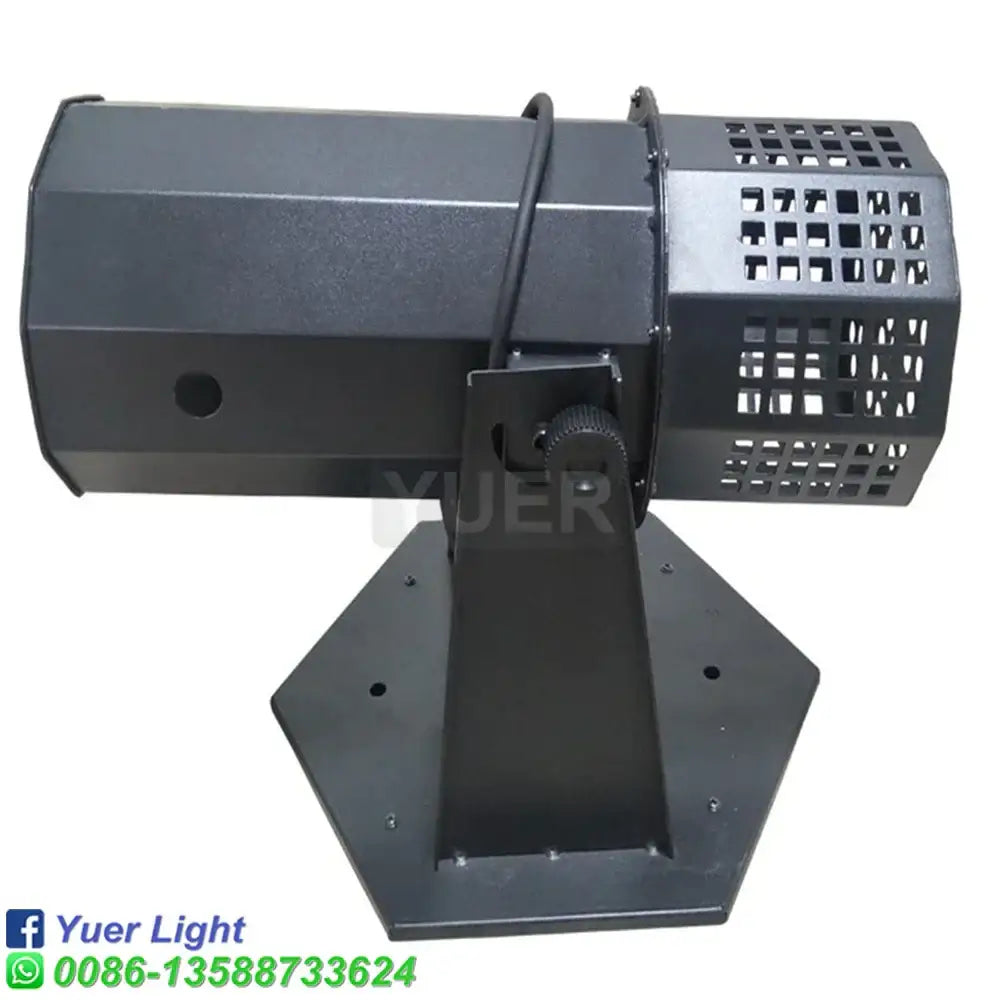 Modern black octagonal rgb confetti cannon stage light