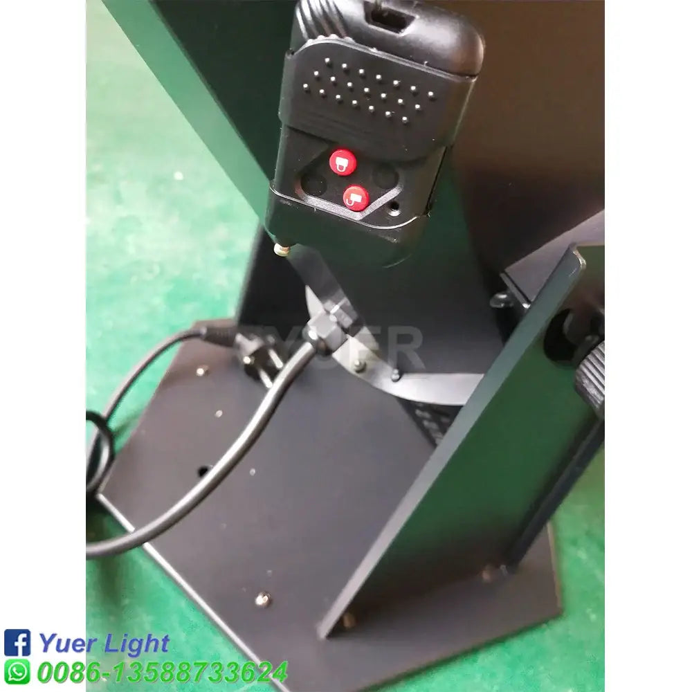 Modern black octagonal rgb confetti cannon stage light