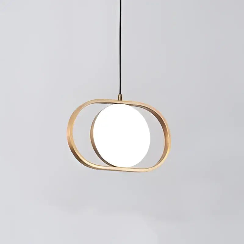 Modern black oval adjustable angle pendant light for dining room
