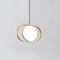 Modern black oval adjustable angle pendant light for dining room