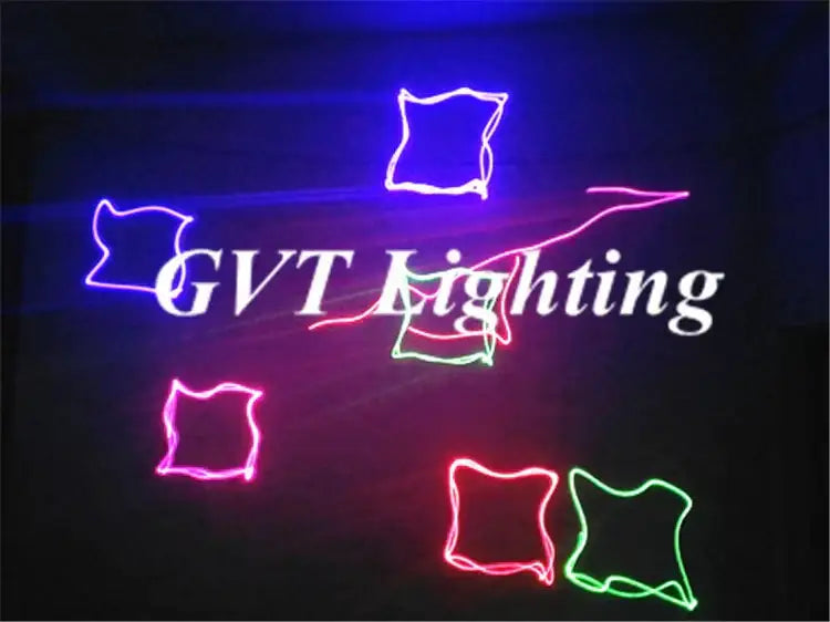 Modern black rgby dmx laser projector for party room lighting