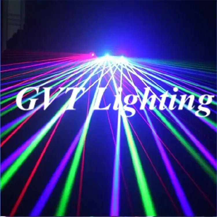 Modern black rgby dmx laser projector for party room lighting