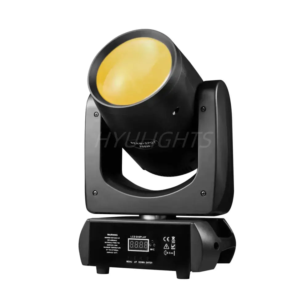 Modern black & silver 200w mini led moving head – stage light