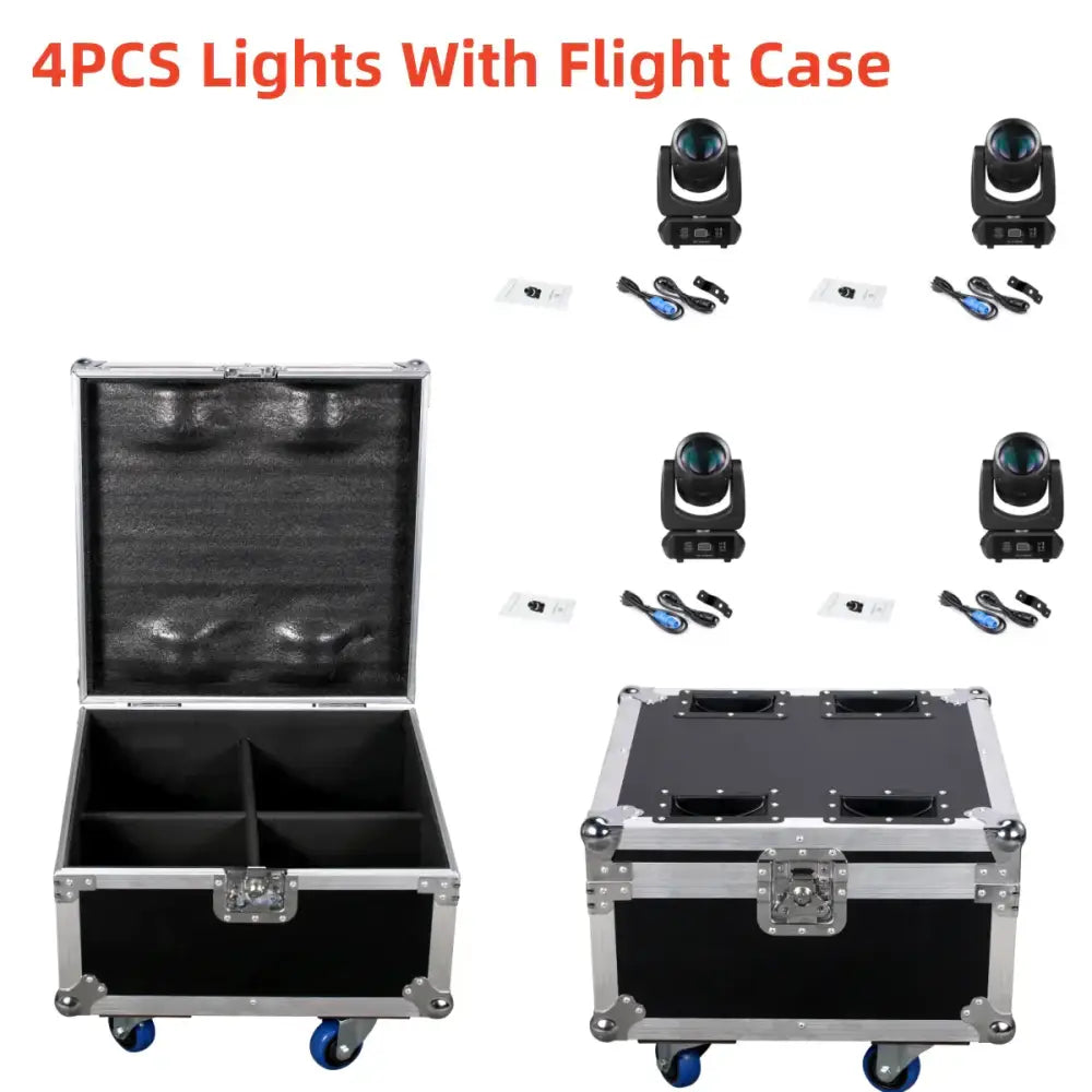 Modern black & silver 200w mini led moving head – stage light