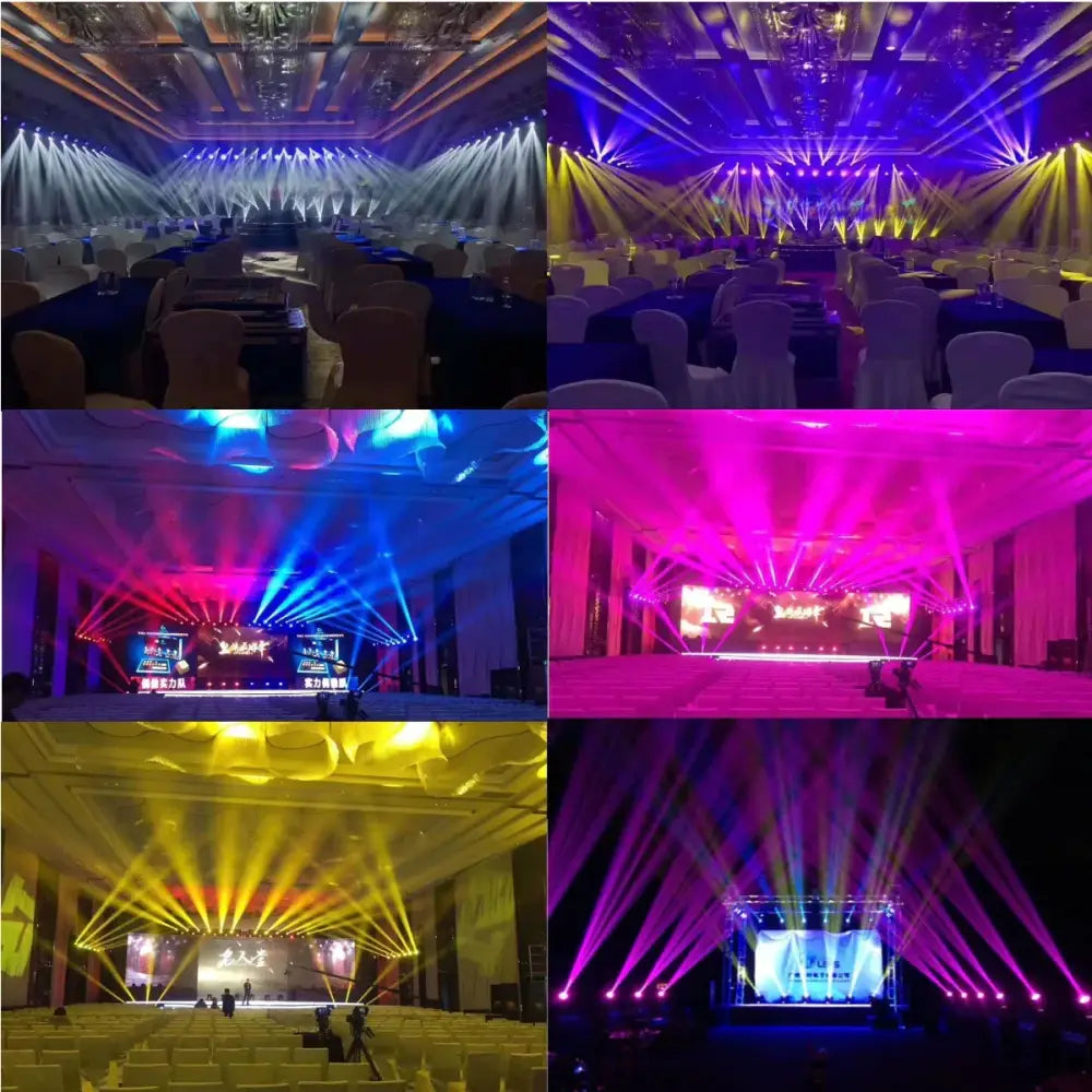 Modern black & silver 200w mini led moving head – stage light
