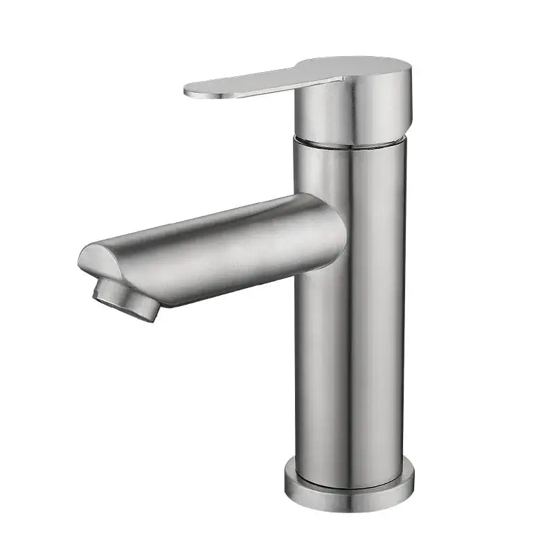 Modern black stainless steel single handle faucet bathroom mixer