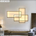 Modern black traverse wall light – living room warm white sconce