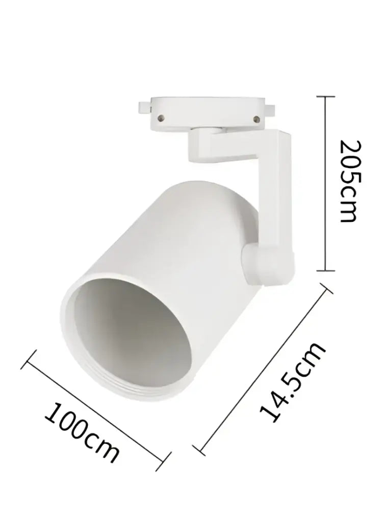 Modern black & white 35w led ceiling spot light retail display fixture
