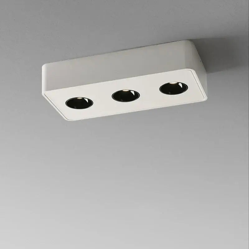 Modern black & white 36w led surface mounted ceiling light living room