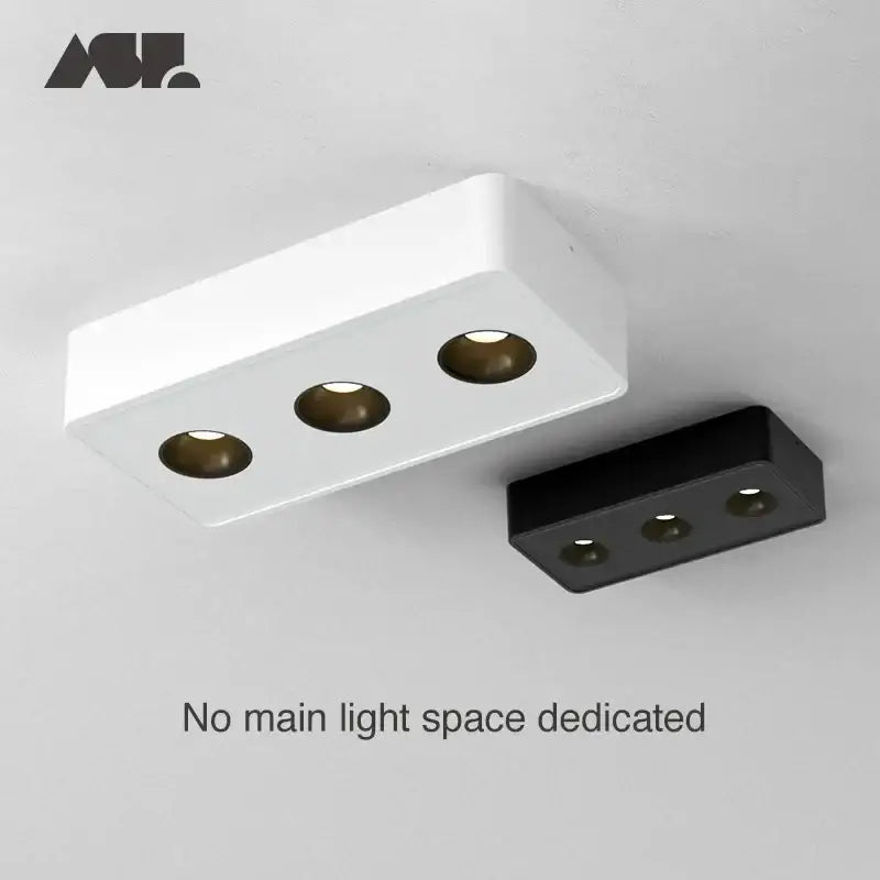 Modern black & white 36w led surface mounted ceiling light living room