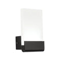 Modern black & white cuboid design led sconce – bedroom wall light