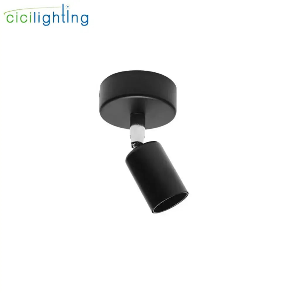 Modern black & white industrial ceiling light kitchen track lighting