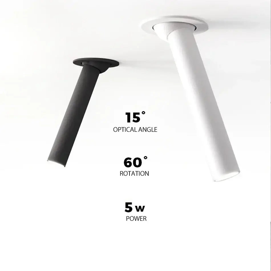 Modern black & white led bar ceiling spotlight kitchen lighting