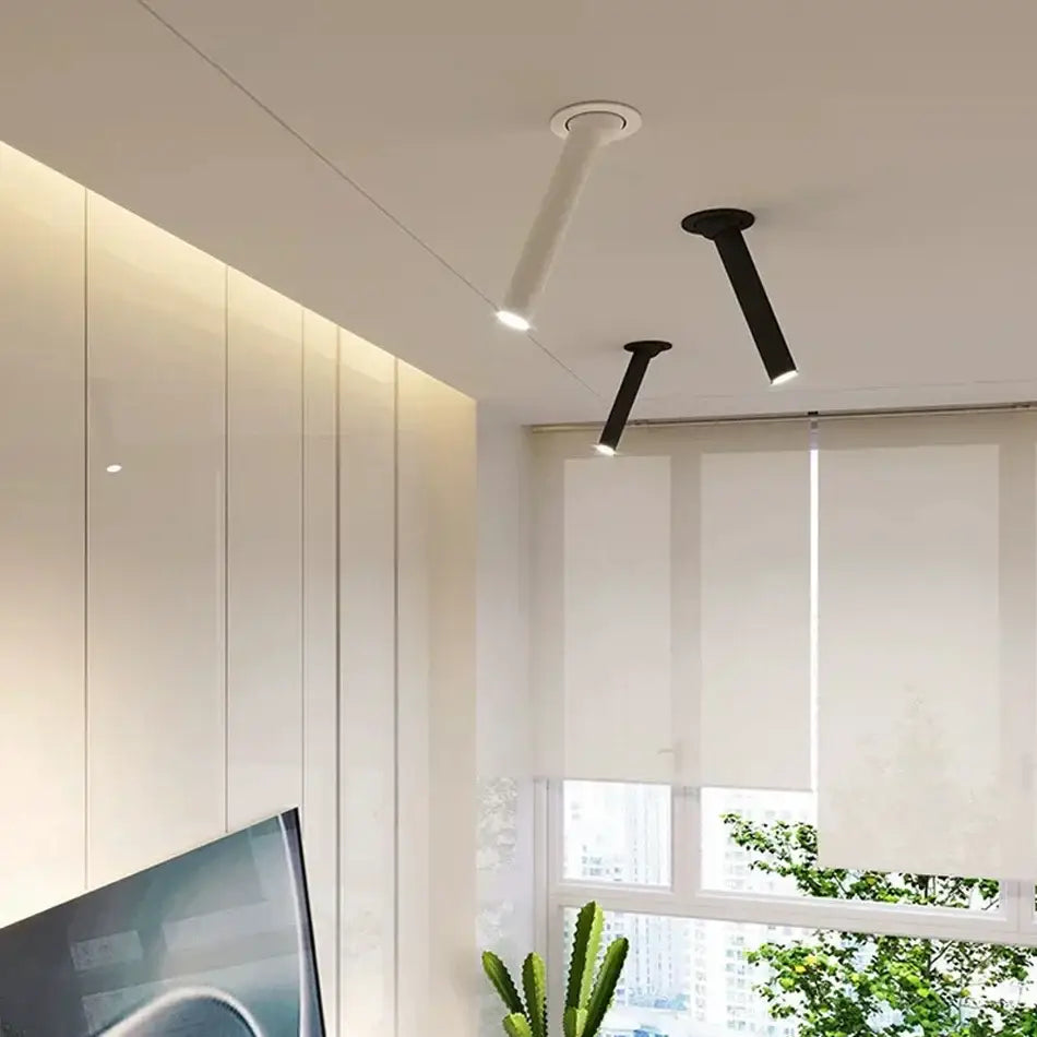 Modern black & white led bar ceiling spotlight kitchen lighting