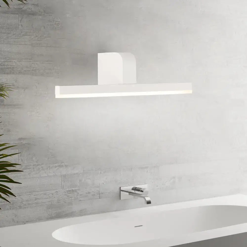 Modern black & white led vanity light bathroom wall sconce warm color temperature