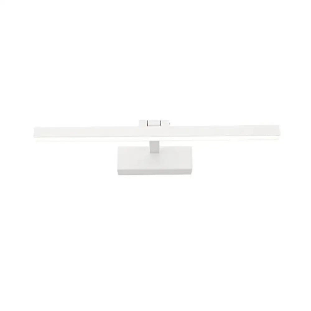 Modern black & white led vanity light sconce for bedroom mirror