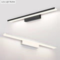 Modern black & white led wall light bathroom fixture 110v-120v
