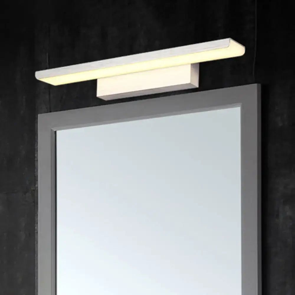 Modern black & white led wall light bathroom fixture 110v-120v