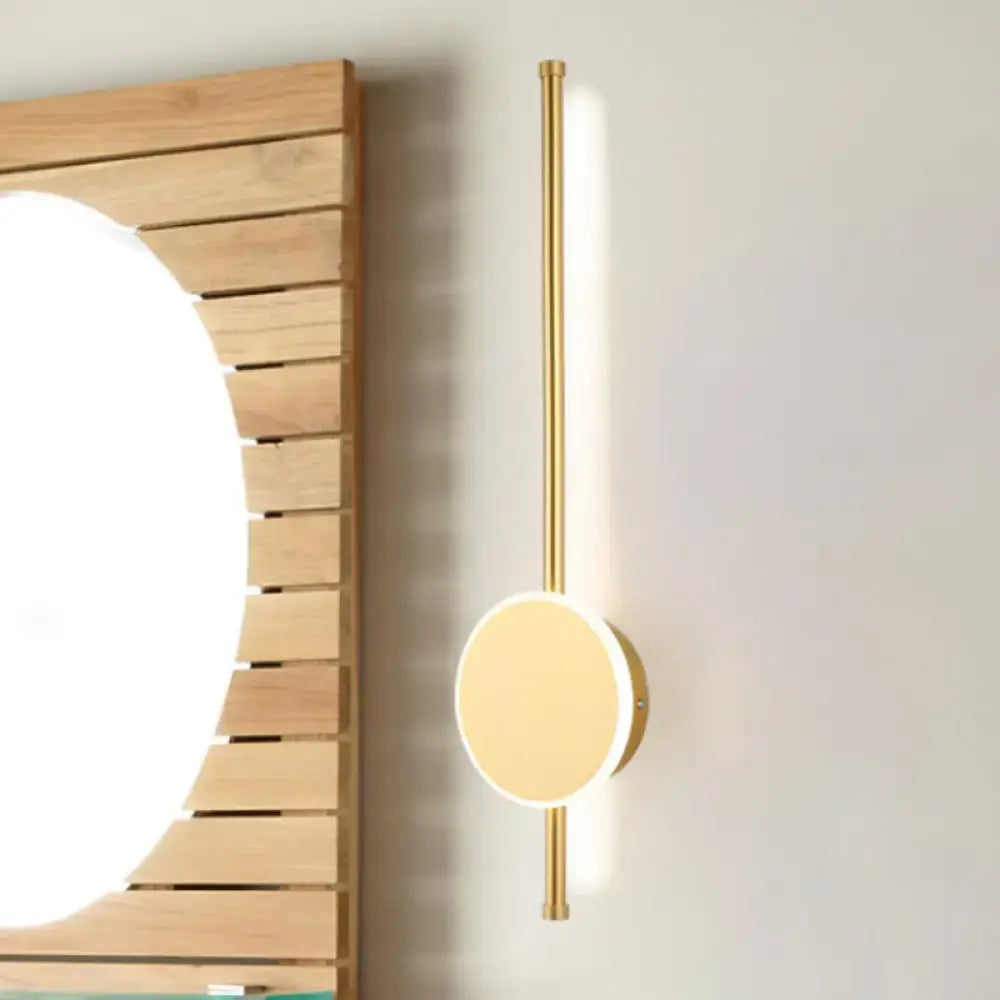 Modern black & white led wall sconce bedroom warm color temperature