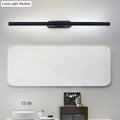 Modern black & white led wall vanity light for the bathroom