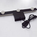 Modern black & white linear wall lighting bathroom vanity light