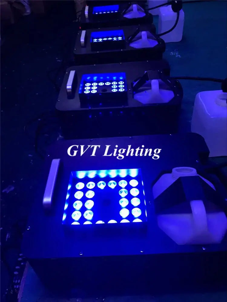 Modern black & white rgb dmx led fog machine party room effect light