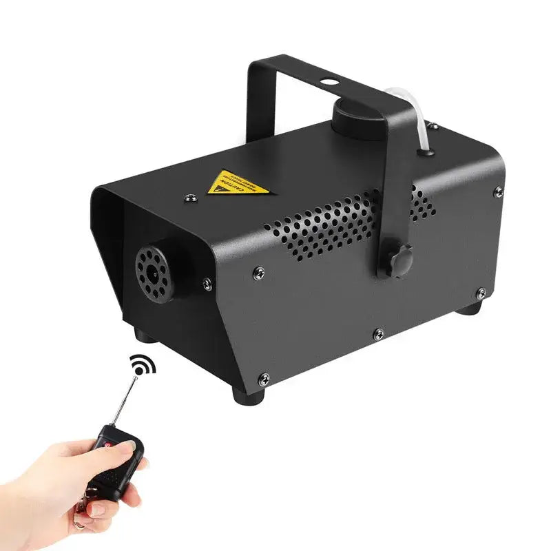 Modern black wireless fog machine pump for living room party stage