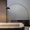 Modern black & yellow fishing rod floor lamp living room light