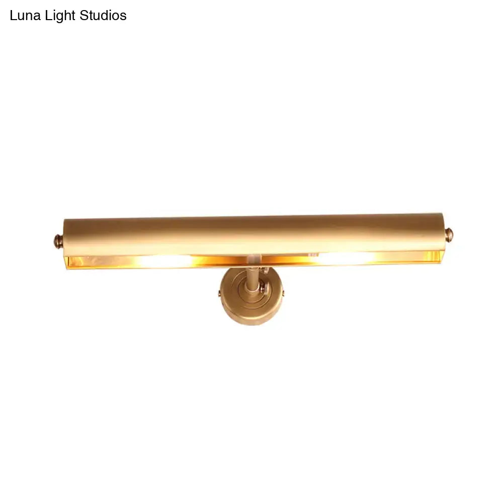 Modern brass adjustable bathroom vanity sconce 110v-120v light