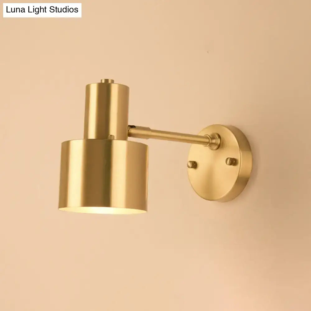Modern brass adjustable wall spotlight dining room 110v-120v light