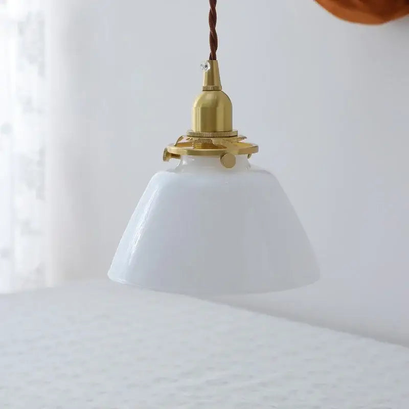 Modern brass and clear glass chandelier pendant light for dining room