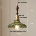 Modern brass and textured clear glass knob switch pendant light kitchen