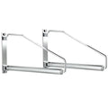 Modern brass gold wall clothing rack bedroom hanging organizer