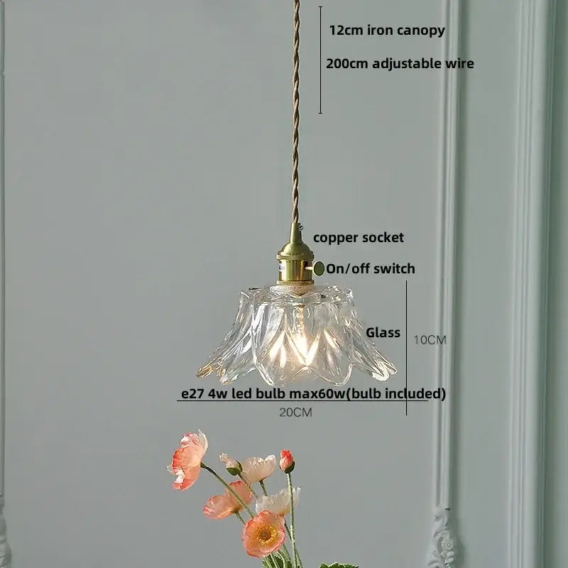 Modern brass ice cube glass pendant light for kitchen island
