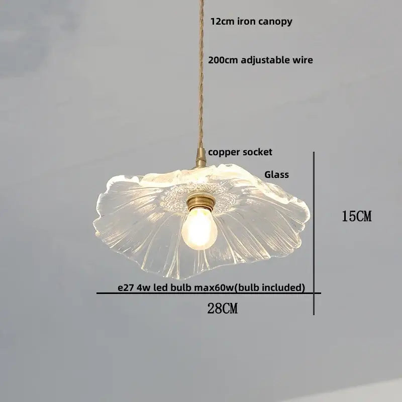 Modern brass ice cube glass pendant light for kitchen island