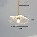 Modern brass ice cube glass pendant light for kitchen island