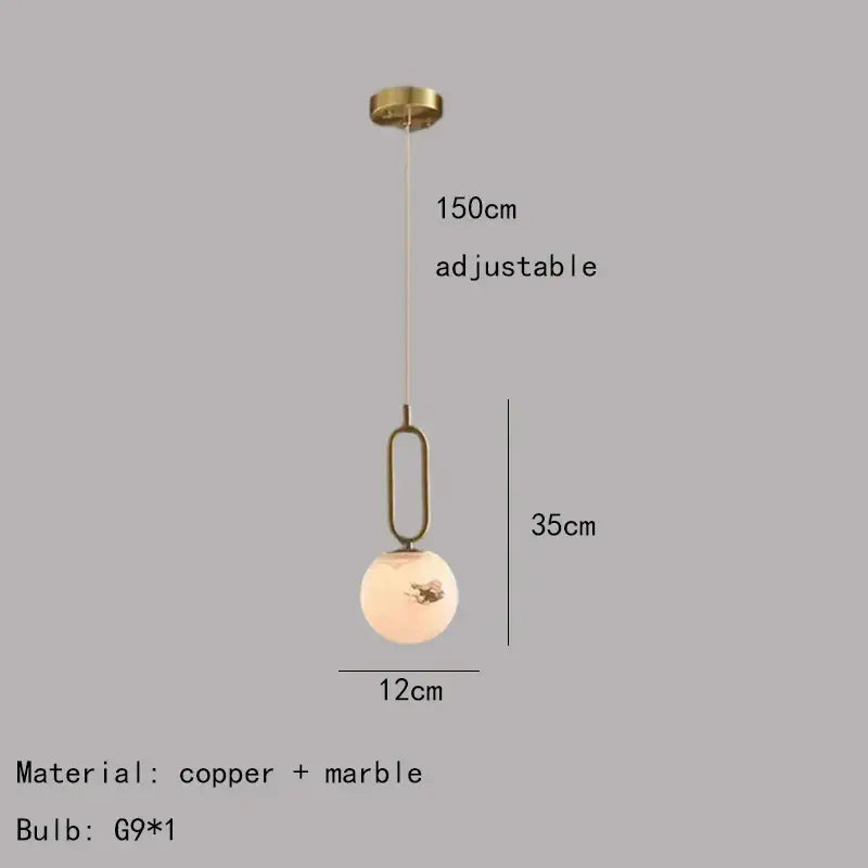 Modern brass led pendant lights gold & black kitchen decorbites brass led