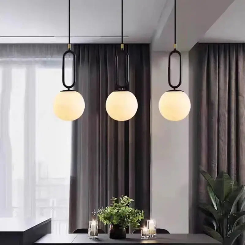 Modern brass led pendant lights gold & black kitchen decorbites brass led